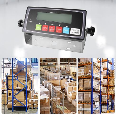 10000 رطل مقياس للماشية مؤشر عالي الدقة ، مجموعة مقياس الأرضية مع مؤشر NTEP مناسب لمقياس المنصة الإلكترونية لخنازير ماشية الأغنام in Kuwait