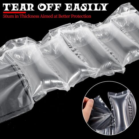 440 Count Air Pillows for Shipping with Hand Pump Filler Air Pockets Purse Inflatable Airs Bags for Packing 4" x 8" Box Stuffing Keep Shape Alternative to Packing for Filling Voids in Packages in Saudi Arabia