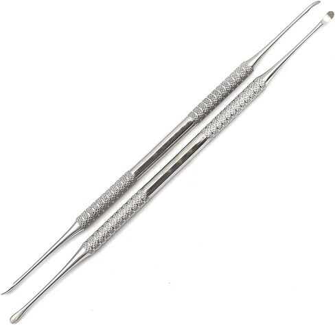 Dental molt curettes curettage cyst defbridement 2 pcs stilling adctruments by g.s online Store in Saudi Arabia