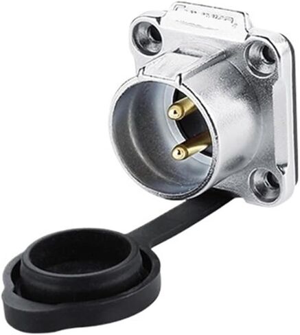 LP20 Aviation Socket 2-pin Reverse Female Male Panel Mount Connector IP68(Flange reverse installation) in Saudi Arabia