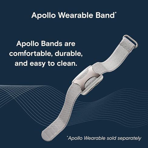 Apollo Neuro Sleep Band | Enhance Sleep With Adjustable Ankle Strap for Apollo Wearable Devices in Saudi Arabia