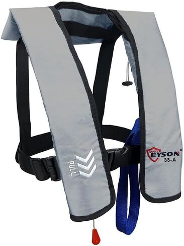 Automatic Inflatable Life Jacket|Life Vest for Adults|PFD Low Profile|Supports up to 330 lbs(YSH700) in Kuwait