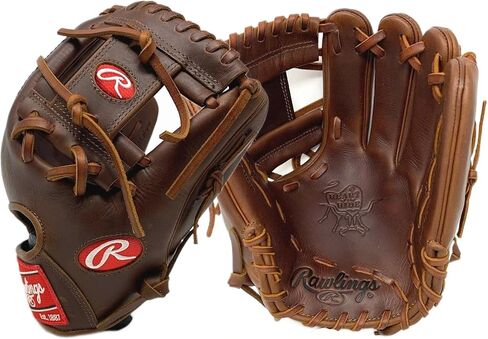 Rawlings Heart of The Hide 11.75 Inch I Web Timberglaze with Timberglaze Laces Right Hand Throw in Saudi Arabia