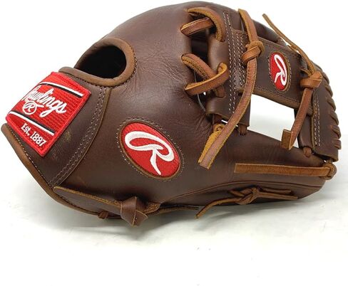 Rawlings Heart of The Hide 11.75 Inch I Web Timberglaze with Timberglaze Laces Right Hand Throw in Saudi Arabia