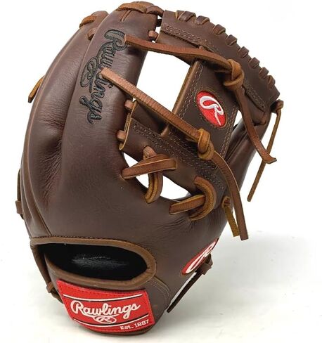 Rawlings Heart of The Hide 11.75 Inch I Web Timberglaze with Timberglaze Laces Right Hand Throw in Saudi Arabia
