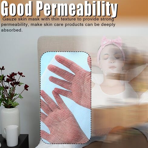 100Pcs Gauze for High Frequency Wand Strong Water Absorption Soft Frequency Face Pads Face Gauze in Kuwait