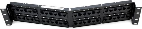 Ortronics أو SPA6U 48-Port Tech Choice Angled Patch for Rack Mount in Kuwait