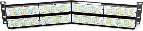 Ortronics أو SPA6U 48-Port Tech Choice Angled Patch for Rack Mount in Kuwait