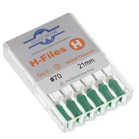400414 HSB HEDSTROM ENDODONTIC FILES NITI 21MM #70 6/PK in Saudi Arabia