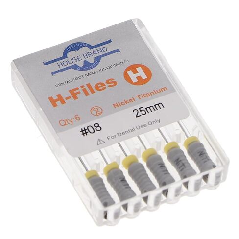400416 HSB HEDSTROM Indodontic Files NITI 25MM #08 6/PK in Saudi Arabia