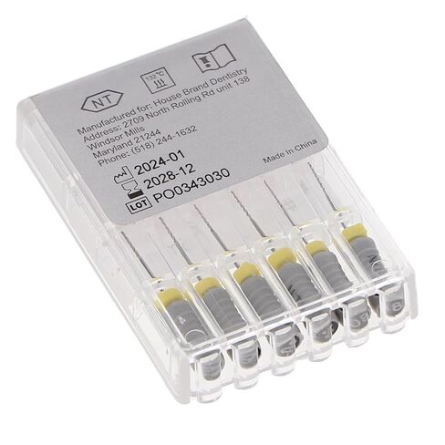 400416 HSB HEDSTROM Indodontic Files NITI 25MM #08 6/PK in Saudi Arabia