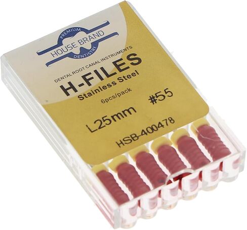 400478 HSB Hedstrom Files 25mm #55 Red Stainless Steel 6/PK in Saudi Arabia