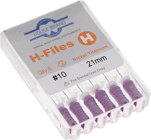 400401 HSB HEDSTROM Indodontic Files NITI 21mm #10 6/PK in Saudi Arabia