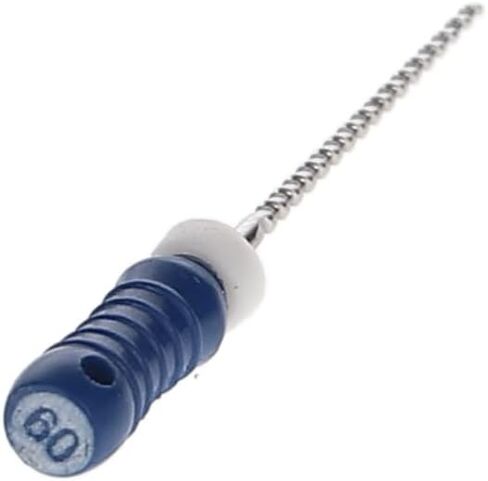 400462 HSB Hedstrom Endodontic Files 21mm #60 Blue Stainless Steel 6/Pk in Saudi Arabia