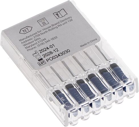 400438 HSB Hedstrom Endodontic Files NiTi 31mm #30 6/Pk in Saudi Arabia