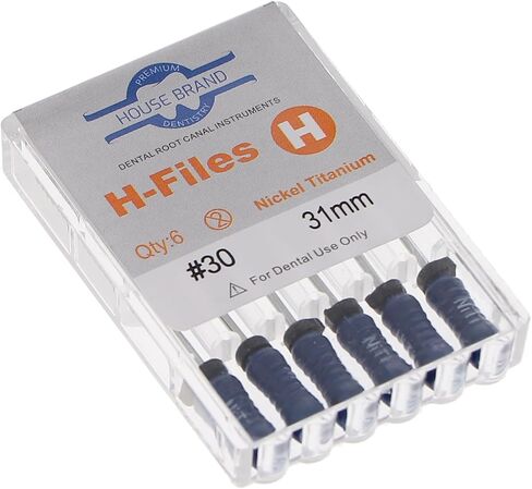 400438 HSB Hedstrom Endodontic Files NiTi 31mm #30 6/Pk in Saudi Arabia