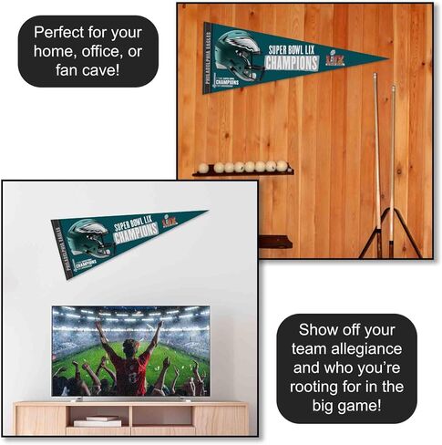Eagles Super Bowl Champions Full Size Large Pennant in Saudi Arabia