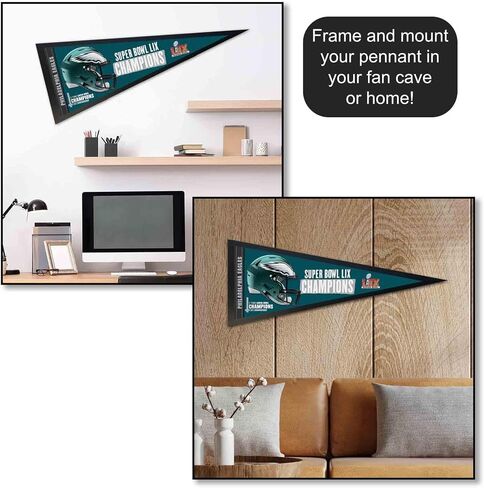 Eagles Super Bowl Champions Full Size Large Pennant in Saudi Arabia