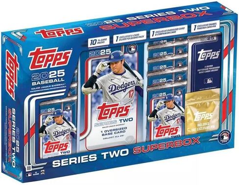 2025 Topps MLB Series 2 Baseball Trading Card Super Box in Saudi Arabia