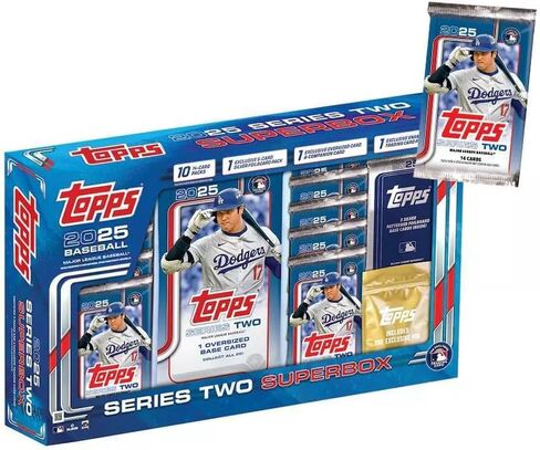 2025 Topps MLB Series 2 Baseball Trading Card Super Box in Saudi Arabia
