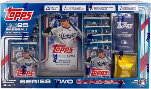 2025 Topps MLB Series 2 Baseball Trading Card Super Box in Saudi Arabia