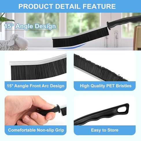 10pcs فرشاة تنظيف Crevice مع مكشطة ، مستلزمات تنظيف الخشور الصلبة للمطبخ ، الحمام ، الزاوية ، الحوض ، الكوب ، إبريق الشاي ، زجاجة in Kuwait