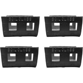 Tie Down – 4‑Pack Double Head Concrete Anchors – Black Made of Steel– Head Only – HUD & RADCO Certified – for Manufactured Housing & Concrete Slab Anchoring in Kuwait