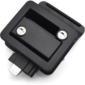 Caravan Boat Locking Cabinet Door Latch RV Latching Mechanical Push Lock Motorhome Door Lock 1Pcs (Color : Black) in Saudi Arabia