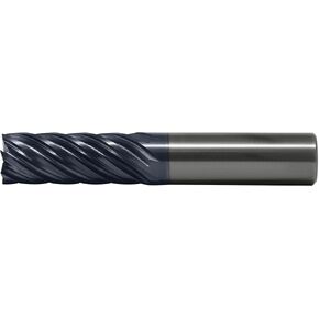 Cleveland C76286 CEM-V3-7R Corner Radius High Performance End Mill, 1/2 in Dia Cutter, 1-1/4 in Length of Cut, 7 Flutes, 1/2 in Dia Shank, 3 in OAL, AP/MAX (Each) in Saudi Arabia