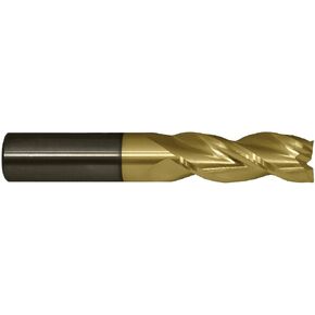 Cleveland C84200 CEM-AM3-ZN Imperial Corner Corner Radius End Mill ، 3/4 في قاطع DIA ، 1/8 في نصف قطر الزاوية ، 2-1/2 بطول القطع ، 3 المزامير ، 3/4 في ساق DIA ، 5 في OAL ، نيتريد الزركونيوم (كل) (كل) in Kuwait