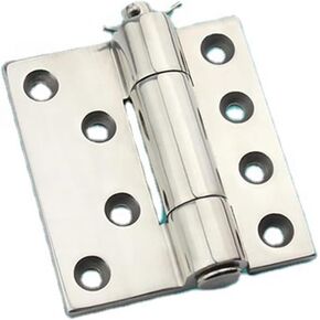 ساتان نحاس بعقب مفصلات الفولاذ المقاوم للصدأ نافذة التعبئة الصناعية توجيه الباب 1pcs in Kuwait