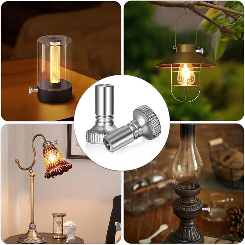 4 Packs Lamp Switch Knob,Turn On/Off Brass Light Switch Knob Replacement Lamp Knobs Replacement Lamps Turn On/Off Metal Lamps Switches Knobs Twist Switches for Universal Light Socket in Saudi Arabia
