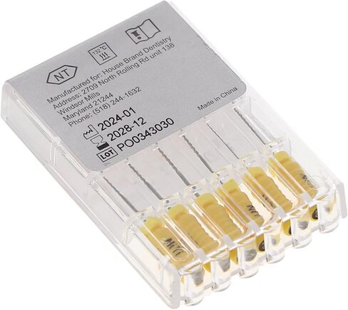 400420 HSB Hedstrom Endodontic Files NiTi 25mm #20 6/Pk in Saudi Arabia