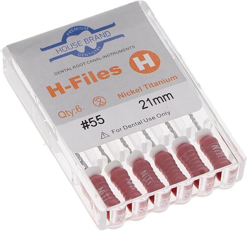400412 HSB HEDSTROM ENDODONTIC FILES NITI 21MM #55 6/PK in Saudi Arabia