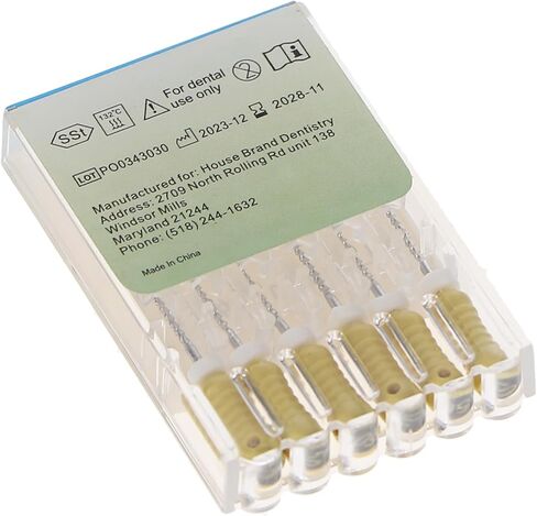 400460 HSB Hedstrom Files 21mm #50 الصلب الأصفر المقاوم للصدأ 6/PK in Saudi Arabia