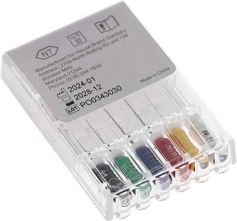 400403 HSB HEDSTROM ENDODONTIC FILES NITI 21MM #15-40 6/PK in Saudi Arabia