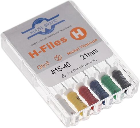 400403 HSB HEDSTROM ENDODONTIC FILES NITI 21MM #15-40 6/PK in Saudi Arabia
