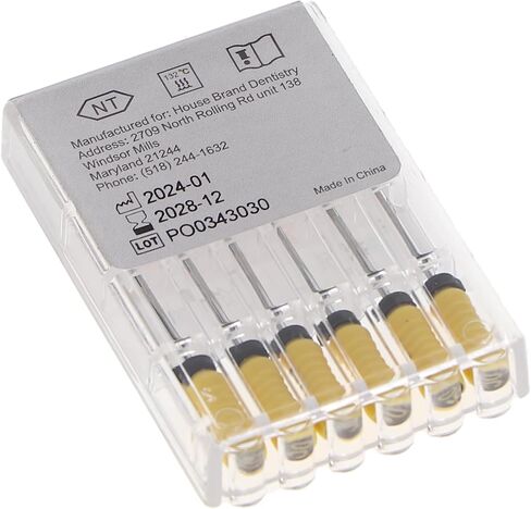 400443 HSB HEDSTROM Indodontic Files NITI 31MM #50 6/PK in Saudi Arabia