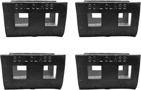 Tie Down – 4‑Pack Double Head Concrete Anchors – Black Made of Steel– Head Only – HUD & RADCO Certified – for Manufactured Housing & Concrete Slab Anchoring in Kuwait