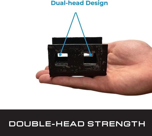 Tie Down – 4‑Pack Double Head Concrete Anchors – Black Made of Steel– Head Only – HUD & RADCO Certified – for Manufactured Housing & Concrete Slab Anchoring in Kuwait