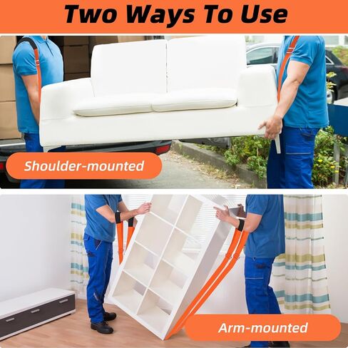 Moving Straps, 2-Person Lifting and Moving System,Lifting Straps Moving for Furniture,Shoulder Lifting Strap for Heavy Lifting, Appliances, Mattresses, Heavy Objects in Kuwait