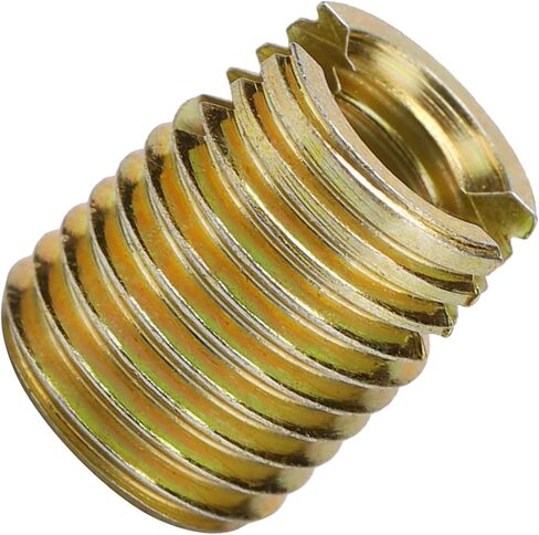 20Pcs Self Tapping Threaded Inserts Widely Used in Various Industries 302 Carbon Steel Self Tapping Inserts (Inner *1.75 Outer M16*1.5 Length 22mm) in Saudi Arabia