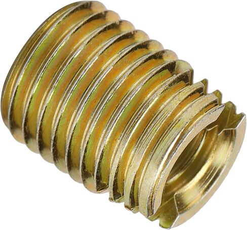 20Pcs Self Tapping Threaded Inserts Widely Used in Various Industries 302 Carbon Steel Self Tapping Inserts (Inner *1.75 Outer M16*1.5 Length 22mm) in Saudi Arabia