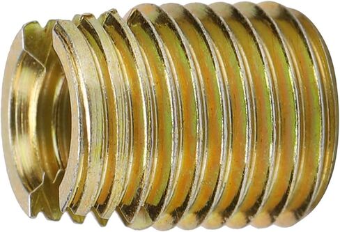 20Pcs Self Tapping Threaded Inserts Widely Used in Various Industries 302 Carbon Steel Self Tapping Inserts (Inner *1.75 Outer M16*1.5 Length 22mm) in Saudi Arabia