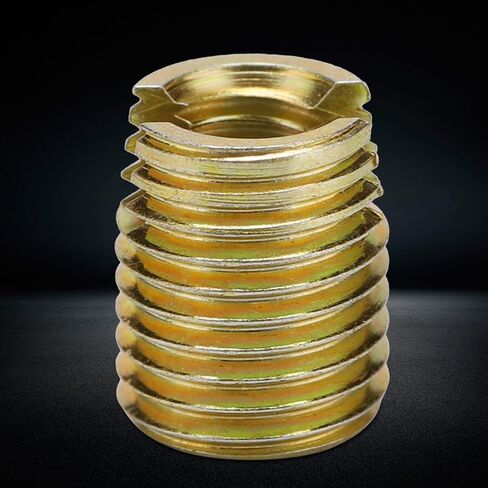 20Pcs Self Tapping Threaded Inserts Widely Used in Various Industries 302 Carbon Steel Self Tapping Inserts (Inner *1.75 Outer M16*1.5 Length 22mm) in Saudi Arabia