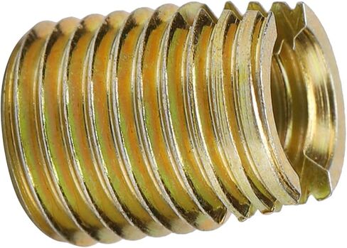 20Pcs Self Tapping Threaded Inserts Widely Used in Various Industries 302 Carbon Steel Self Tapping Inserts (Inner *1.75 Outer M16*1.5 Length 22mm) in Saudi Arabia