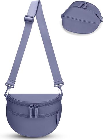 Fodoko Black and White Checkered Crossbody Bag Bag for Women ، Fanny Pack Handbags Packts Wallets Small Mlucky Belt (Beige) in Kuwait