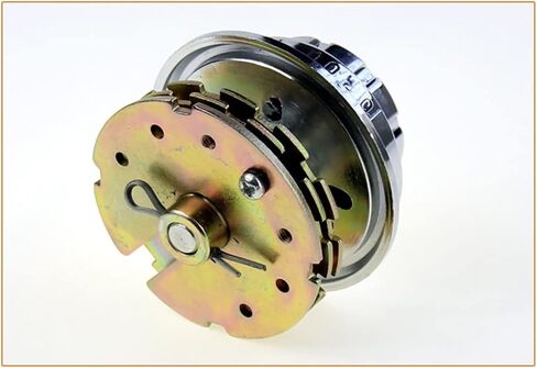 Mechanical Code Disk Lock 3 Discs Vault Password Lock Safe Deposit Box Accessories 1Pcs in Saudi Arabia