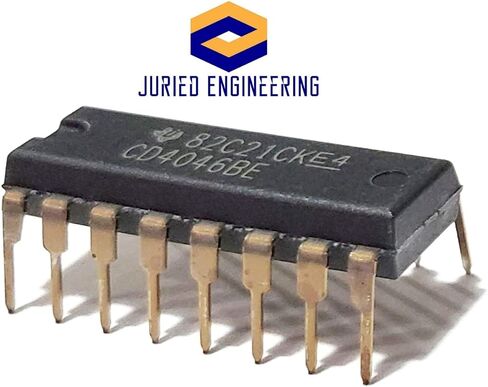 CD4046BE CD4046B CD4046 CMOS Micropower Phase-Locked Loop Breadboard-Friendly IC DIP-16 (Pack of 20) in Saudi Arabia