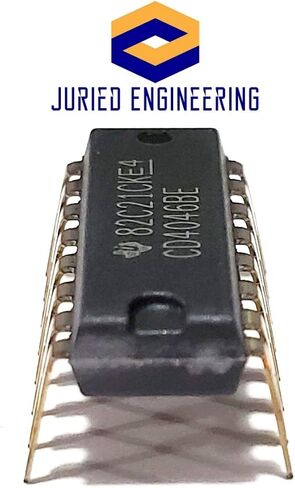 CD4046BE CD4046B CD4046 CMOS Micropower Phase-Locked Loop Breadboard-Friendly IC DIP-16 (Pack of 20) in Saudi Arabia